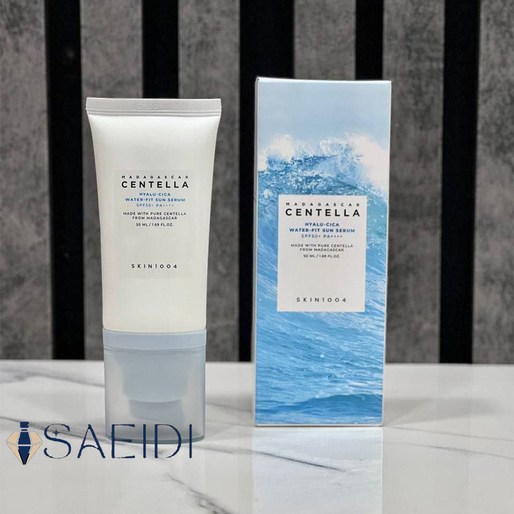 ضد آفتاب سنتلا SPF50 حجم 50 میل تیوپی مناسب انواع پوست