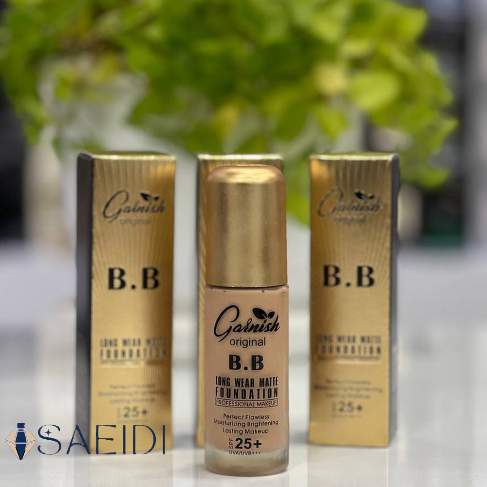 کرم پودر گارنیش مدل شیشه ای حجم 40 میل SPF 25