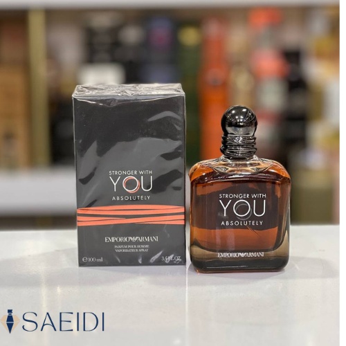 عطر ادکلن جورجیو آرمانی استرانگر ویت یو ابسولوتلی 100 میل