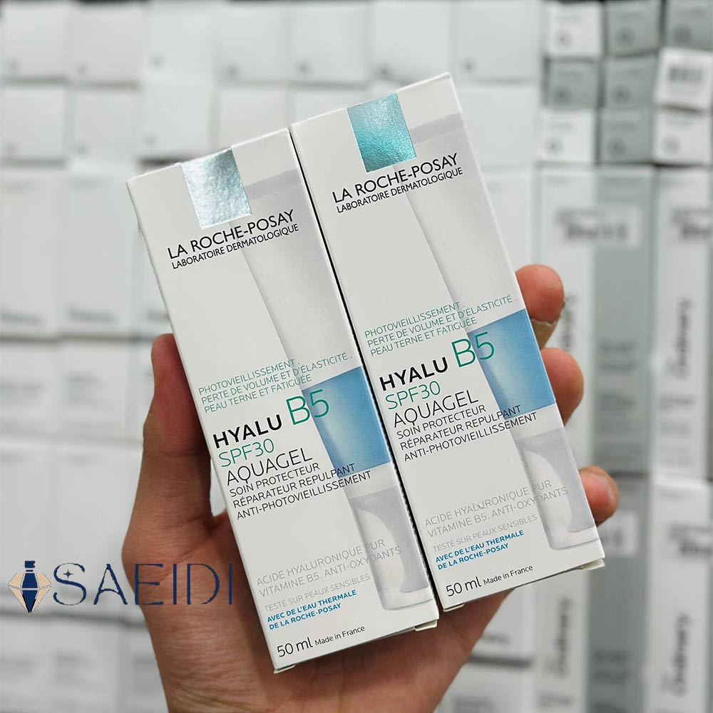 کرم آکوا ژل ترمیم کننده لاروش پوزای حاوی SPF30