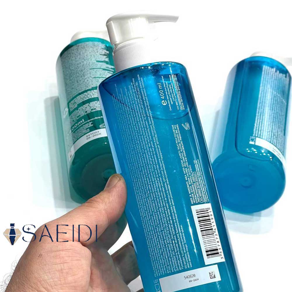 ژل شستشوی صورت لاروش پوزای افکلار حجم 400 میل مناسب پوست چرب