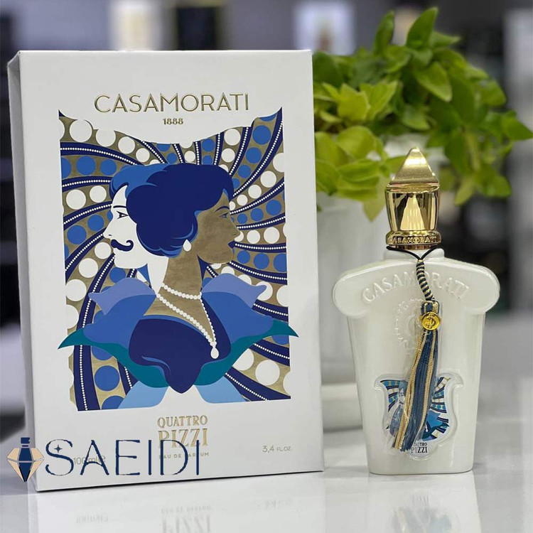 هاردباکس عطر ادکلن کازاموراتی زرجوف کواترو پیزی مردانه و زنانه 100 میل