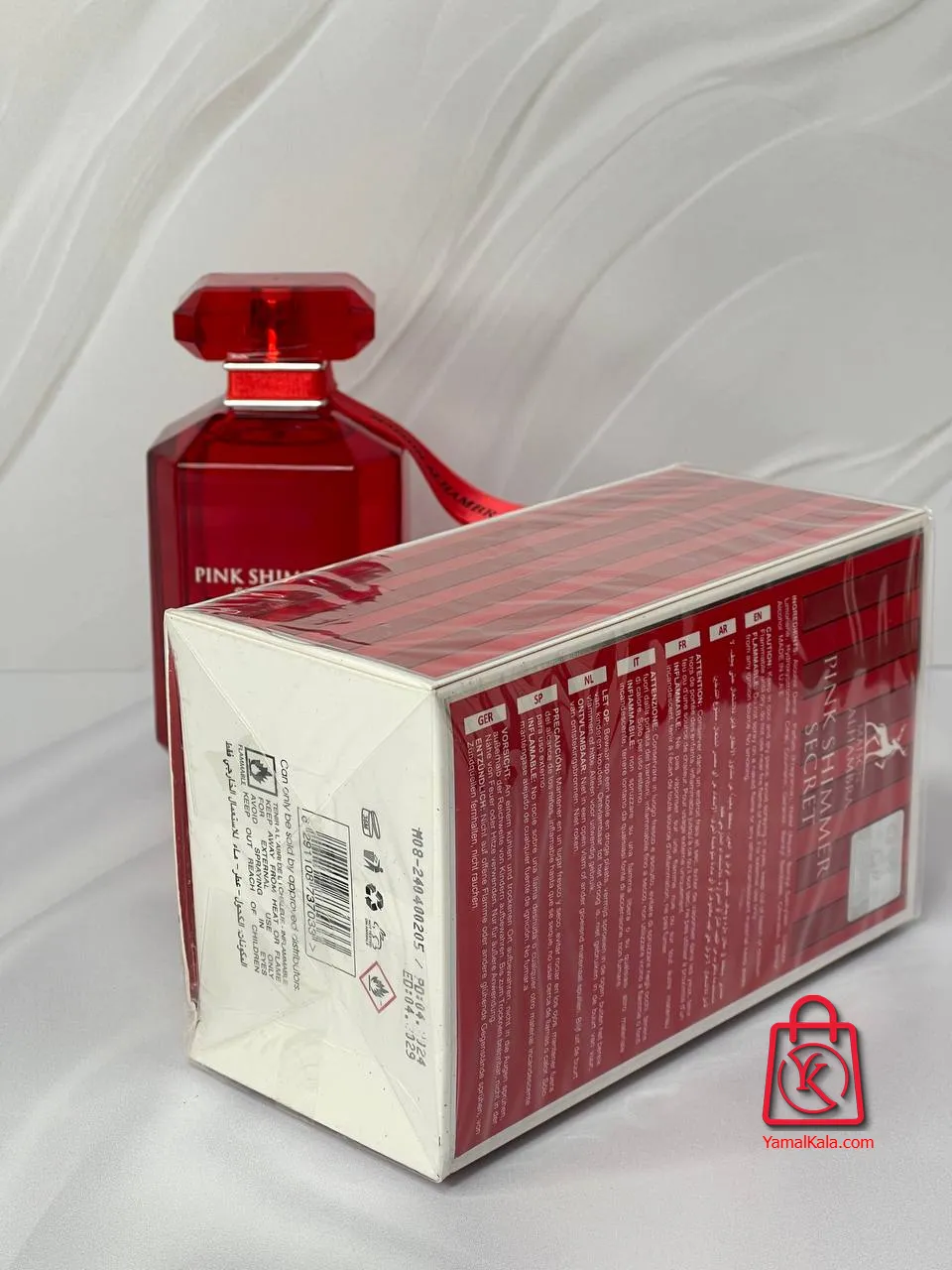 ادکلن الحمبرا پینک شیمر اینتنس(ویکتوریا سکرت بامب شل اینتنس)Alhambra Pink Shimmer Intense