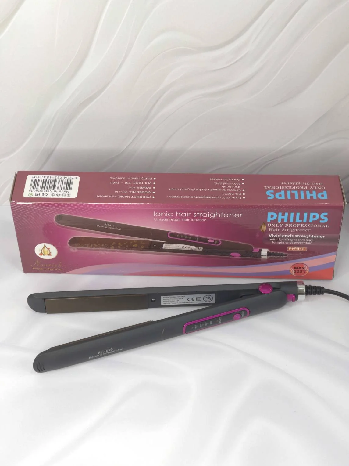 اتو مو حرفهای فیلیپس مدل PHILIPS PH-416
