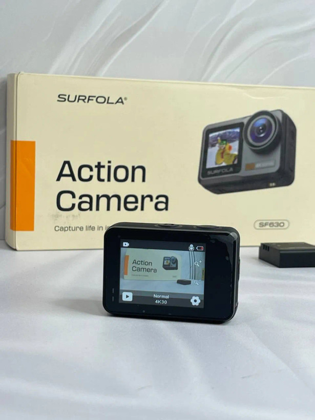 دوربین SURFOLA SF630 کیفیت 4K، ضدآب و مقاوم