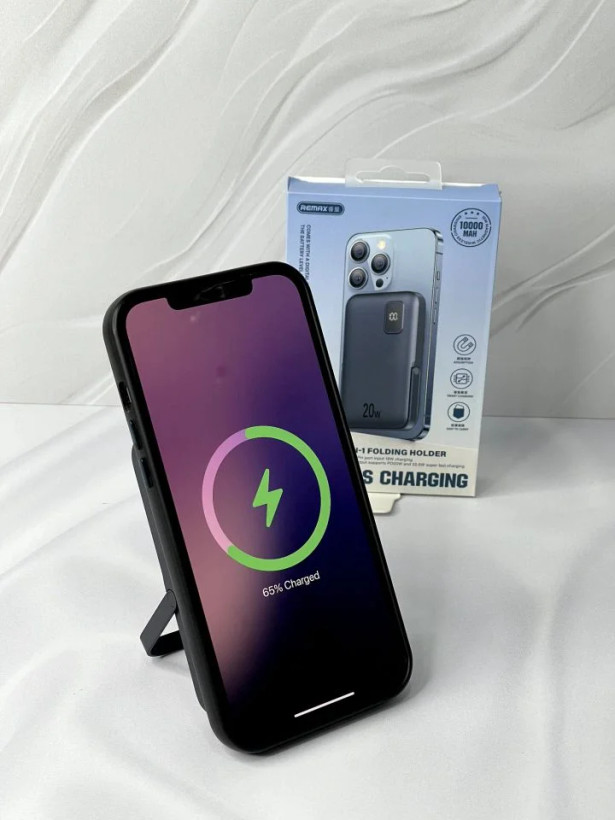 پاور بانک وایرلس ریمکس مدل RPP-695 ظرفیت 10000 میلی آمپر ساعت