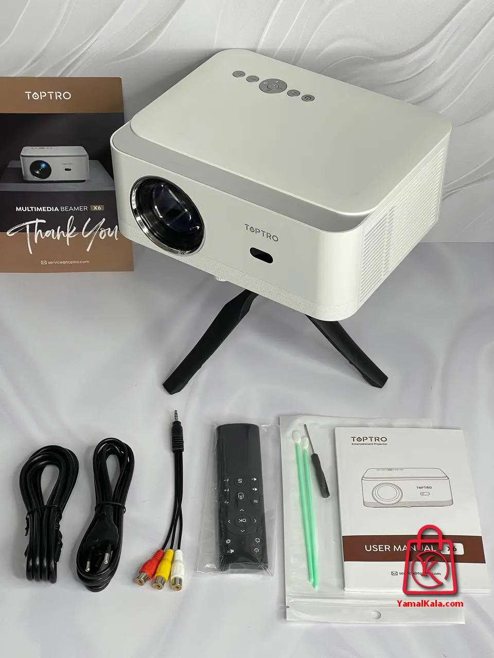 ویدئو پروژکتو TOPTRO مدل X6 کیفیت تصویر Full HD