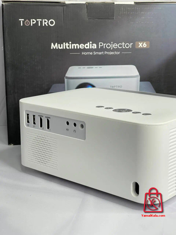 ویدئو پروژکتو TOPTRO مدل X6 کیفیت تصویر Full HD