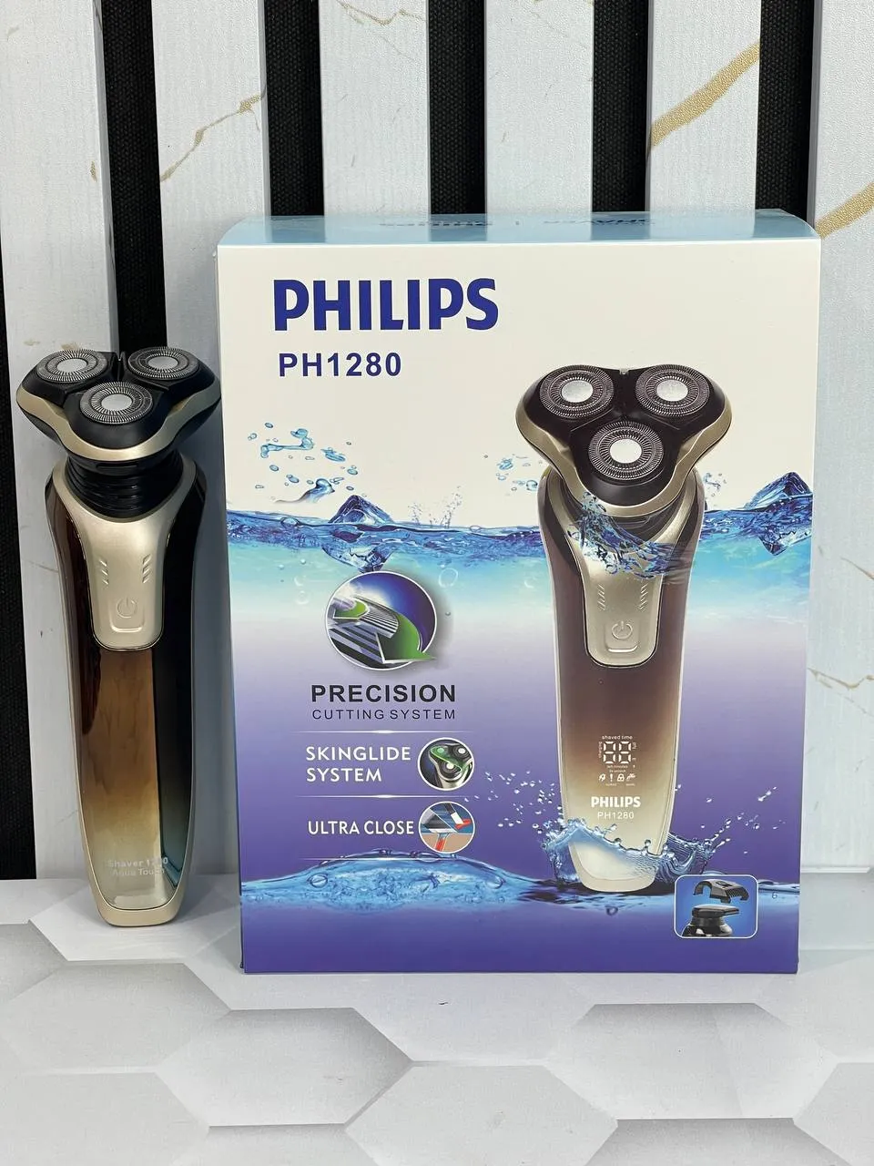 ماشین اصلاح سه کاره ضد آب فیلیپس مدل PH-1280