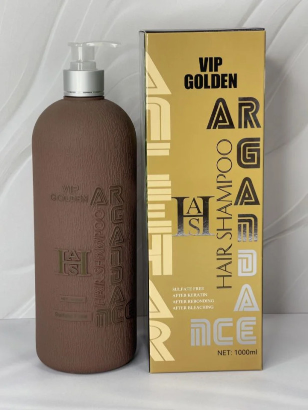 شامپو تقویت کننده مو دنس هیر مدل VIP GOLDEN حجم 1000 میل