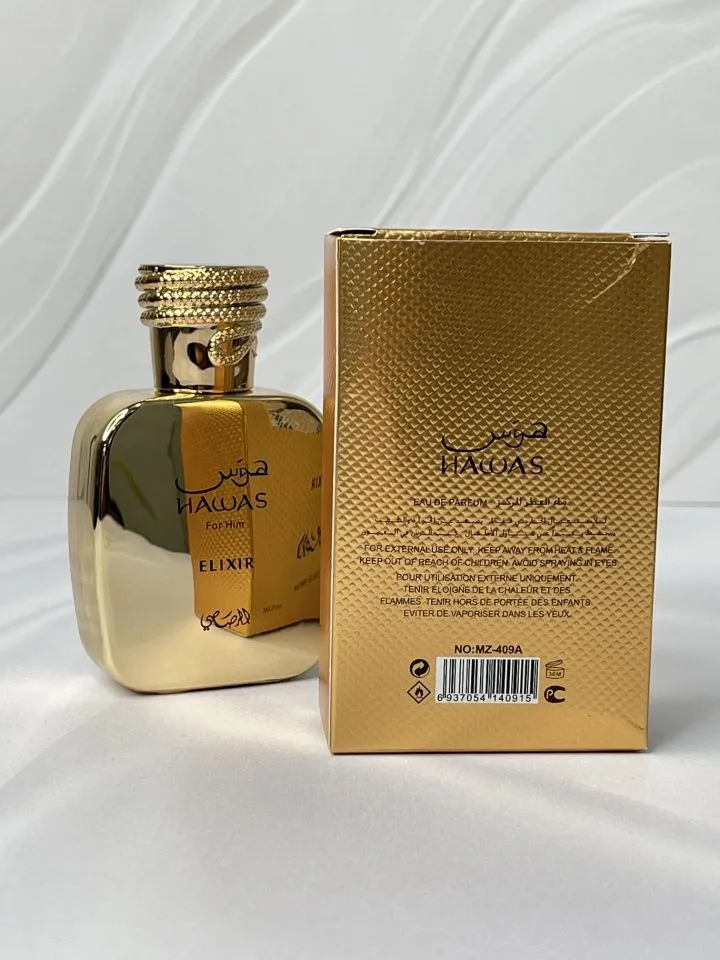 ادکلن رصاصی هوس الکسیر30میل Rasasi Hawas Eixir