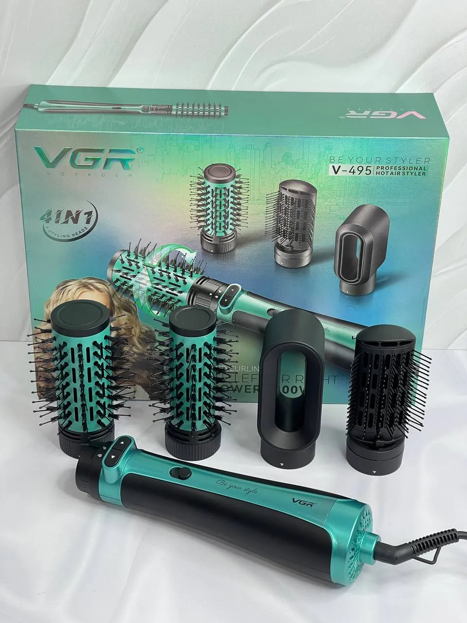 سشوار برس دار چرخشی وی جی ار مدل VGR V-495