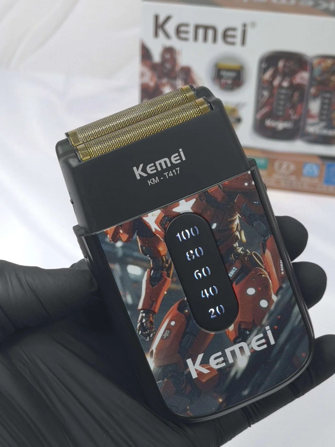 شیور موی صورت کیمی مدل Kemei KM-T417
