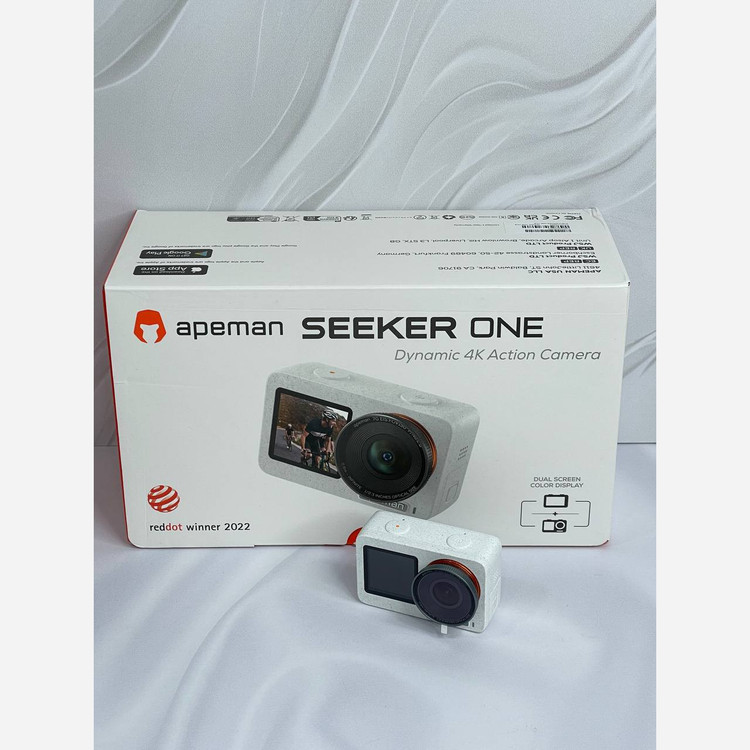 دوربین اکشن Apeman Seeker One 4K Dual Screen با دو صفحه نمایش و کیفیت 4K