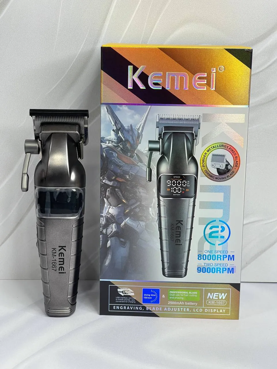 ماشین اصلاح حجم زن کیمی مدل Kemei KM-1667