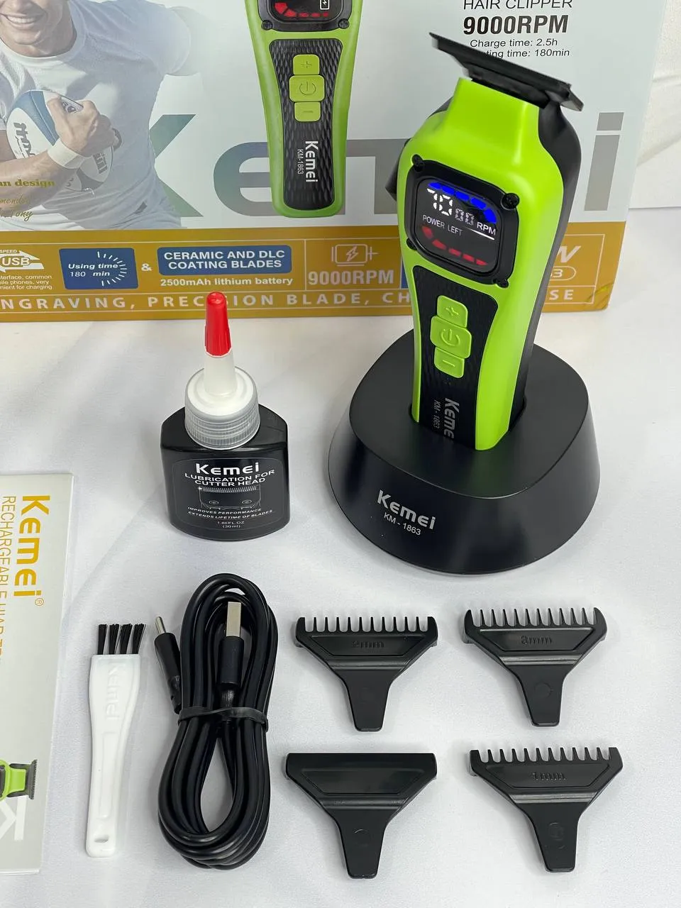 ماشین اصلاح خط زن کیمی مدل Kemei KM-1863