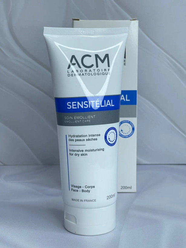 ژل شستشوی صورت و بدن پوست خشک ای سی ام ACM Sensitelial