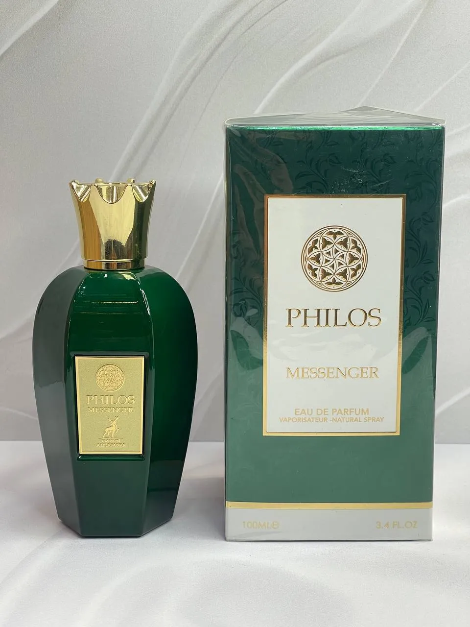 ادکلن الحمبرا فیلوس مسنجر رایحه سوسپیرو ویبراتو Alhambra PHILOS MESSENGERاصل