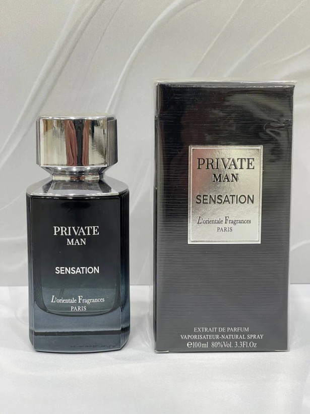 ادکلن پرایوت من سنسیشن لورینتال فرگرنس مردانه Lorientale Fragrance Private Man Sensation for Menاصل