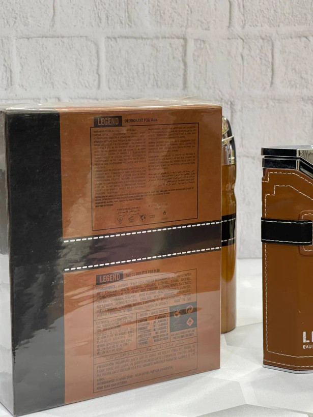 ست مردانه عطر و اسپری امپر لجند قهوه ای اصل Emper set Legend EDTاصل