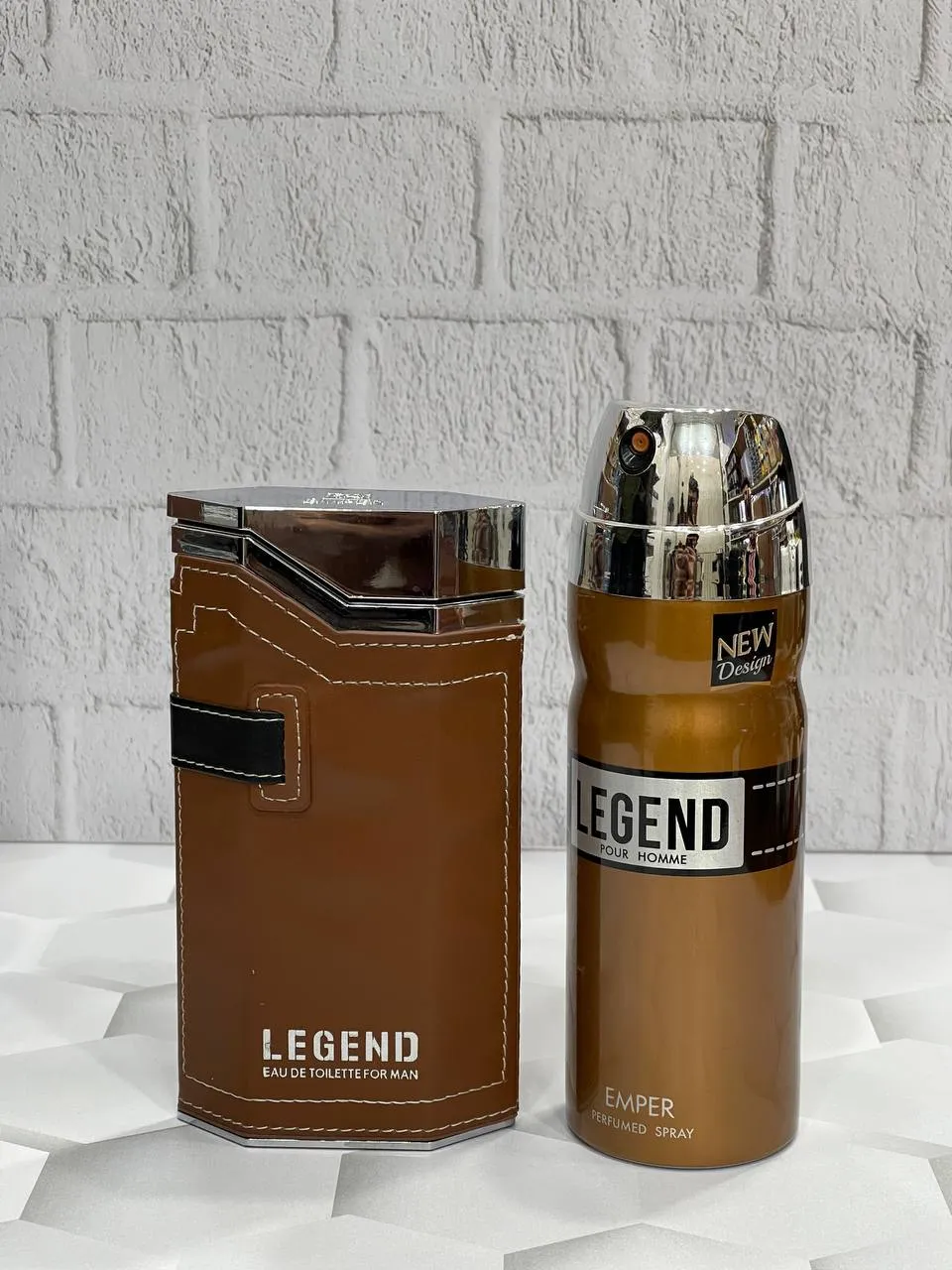 ست مردانه عطر و اسپری امپر لجند قهوه ای اصل Emper set Legend EDTاصل