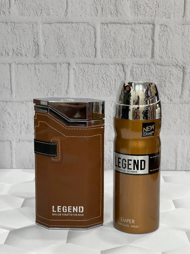 ست مردانه عطر و اسپری امپر لجند قهوه ای اصل Emper set Legend EDTاصل