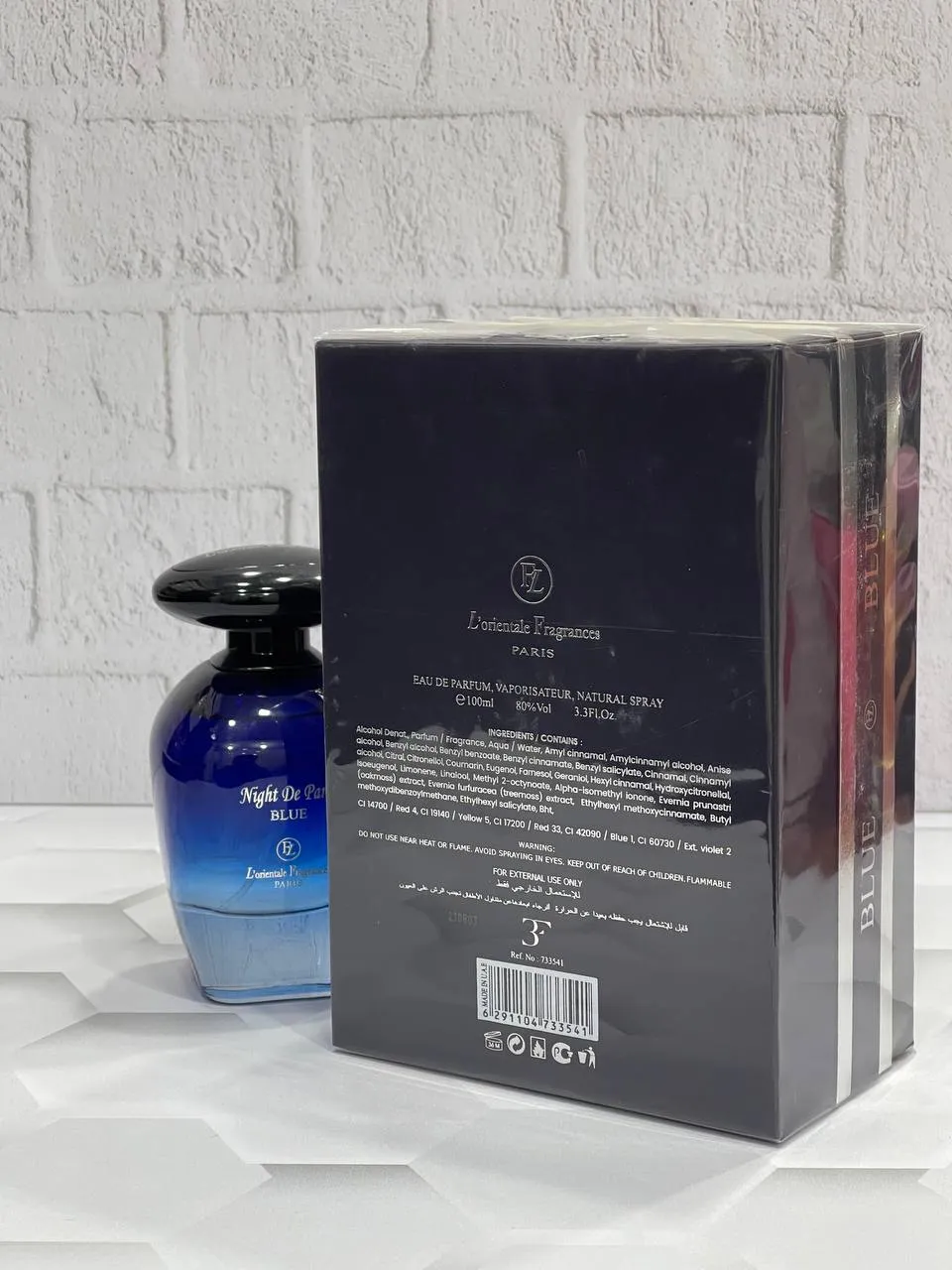 عطر نایت د پاریس بلو اورینتال فرگرانسس Night De Paris Blueاصل