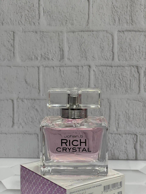ادکلن زنانه ریچ کریستال ژوهان بی Rich Crystal johan bاصل