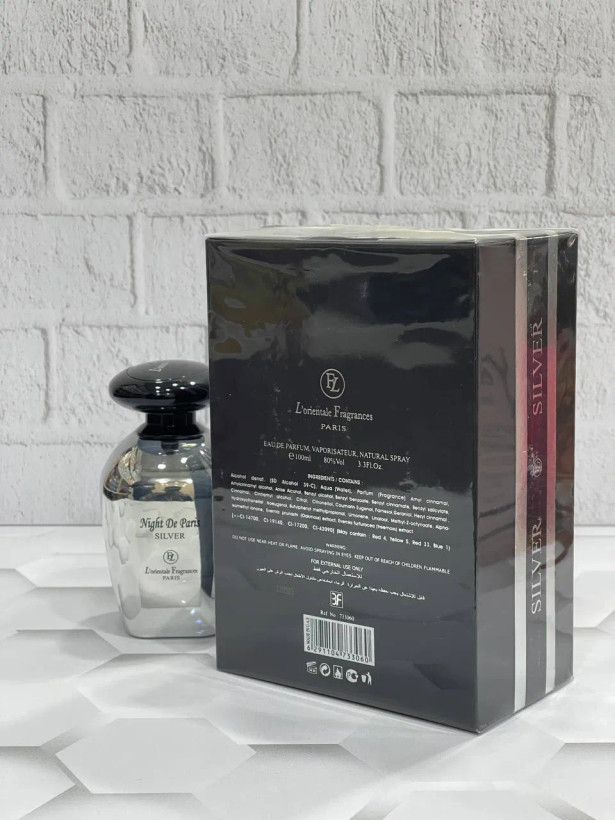 ادکلن نایت د پاریس سیلور اصل Night de silverاصل
