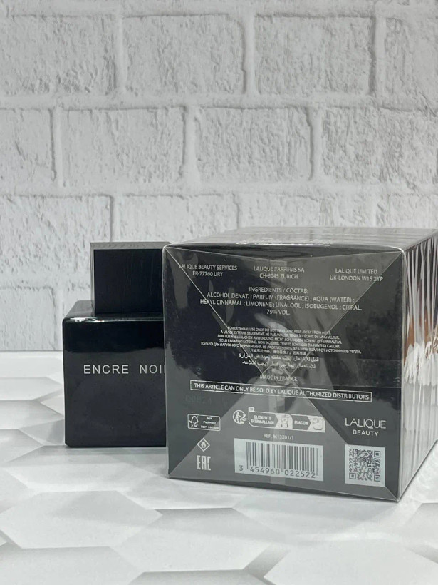 ادکلن لالیک مشکی انکر نویر مردانه Lalique Encre Noireاصل