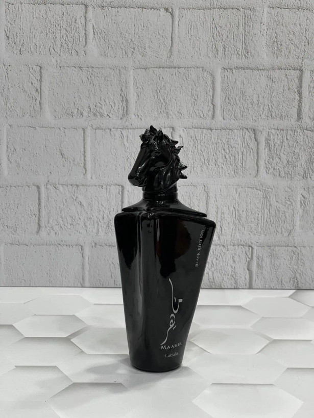 ادکلن ماهر مشکی لطافه اصل Lattafa Maahir Black Editionاصل