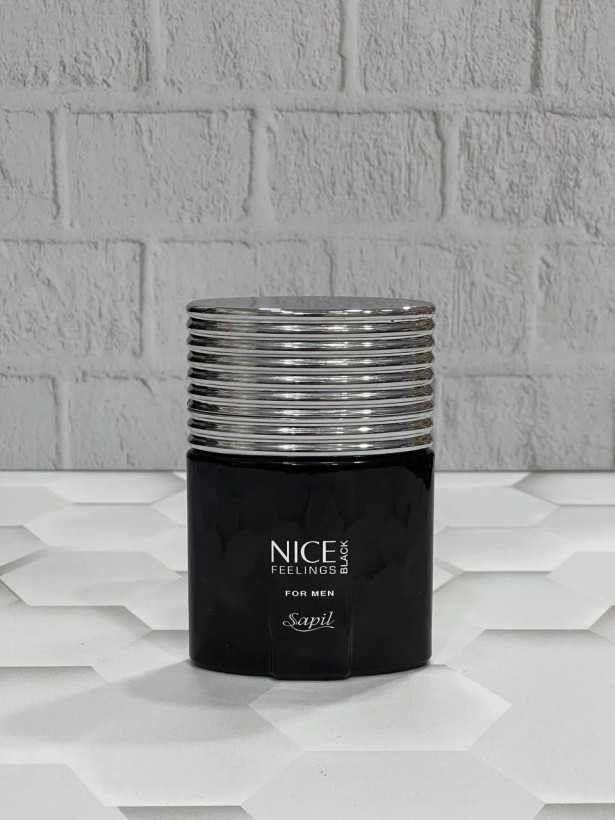 عطر نایس فیلینگز بلک مردانه ساپیل اصل Sapil Nice Feelings Black Edtاصل