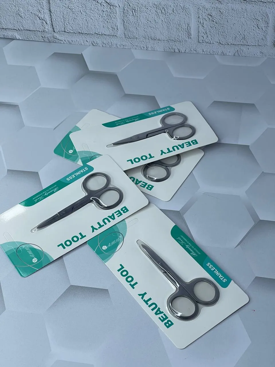قیچی مژه و ابرو استیل مدل STAINLESS