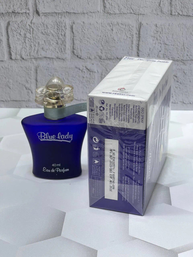 ادکلن رصاصی بلو لیدی Rasasi Blue Ladyاصل