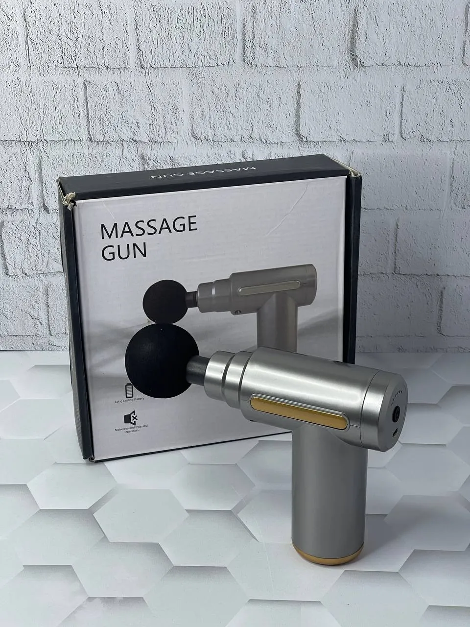 ماساژور تفنگی شارژی مدل MASSAGE GUN