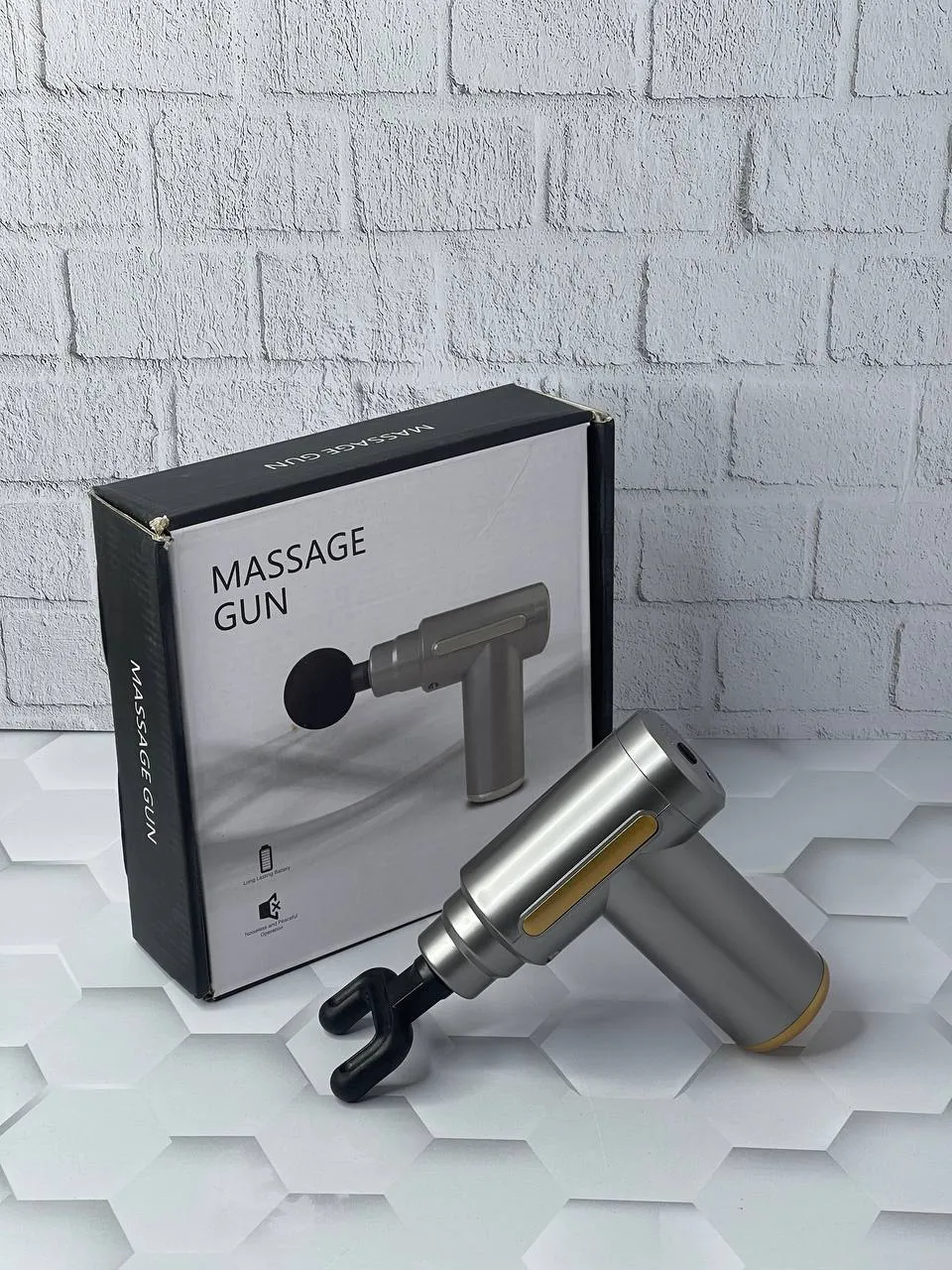 ماساژور تفنگی شارژی مدل MASSAGE GUN