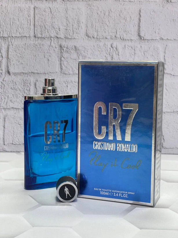 عطر ادکلن کریستیانو رونالدو سی آر سون پلی ایت کول آبی Cristiano Ronaldo CR7 Play It Coolاصل