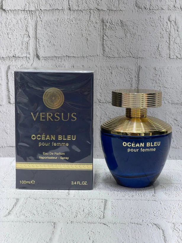 ادکلن زنانه ورساچه دایلان بلو فراگرنس وردFragrance World Versace Pour Femme Dylan Blue