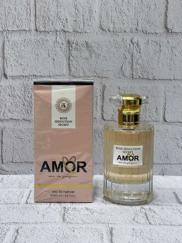 ادکلن فراگرنس ورد رز سداکشن سکرت امور Fragrance World Rose Seduction Secret Amor
