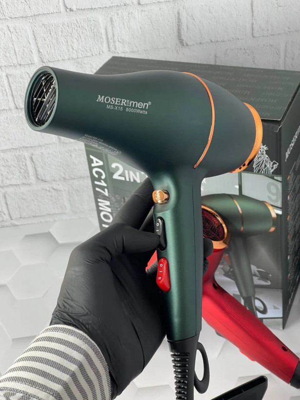 سشوار حرفه ای 8000 وات موزر فور من مدل MOSER FOR men MS-X15