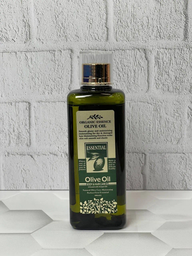 روغن زیتون معطر مو و بدن ارگانیک مدل Essential حجم 200 میل