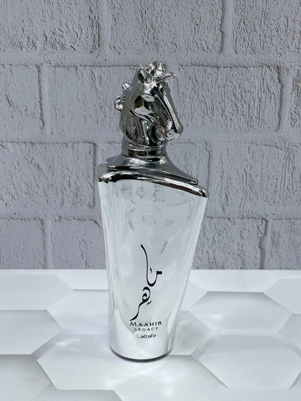 ادکلن لطافه ماهر لگاسی نقره ایLattafa Maahir Legacyاصل