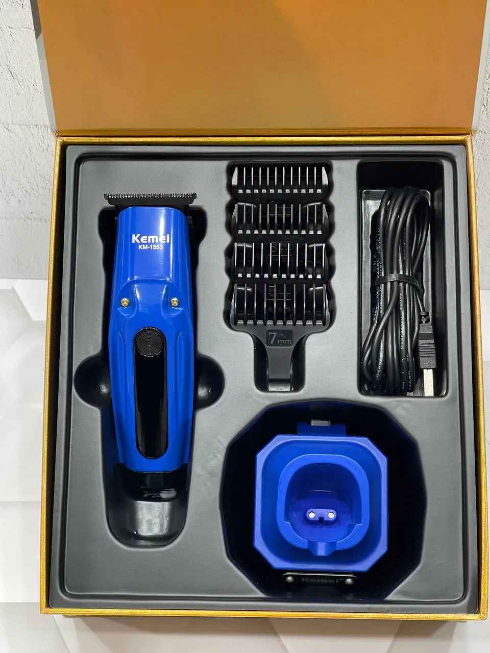 ماشین اصلاح موی سر و صورت کیمی مدل Kemei KM-1553