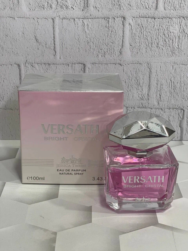 ادکلن ورساچه صورتی جسیکا تواین Jessica Twain Versath bright cristal