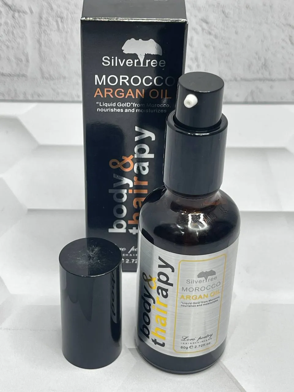 روغن آرگان سیلور تری مدل Body  Thairapy