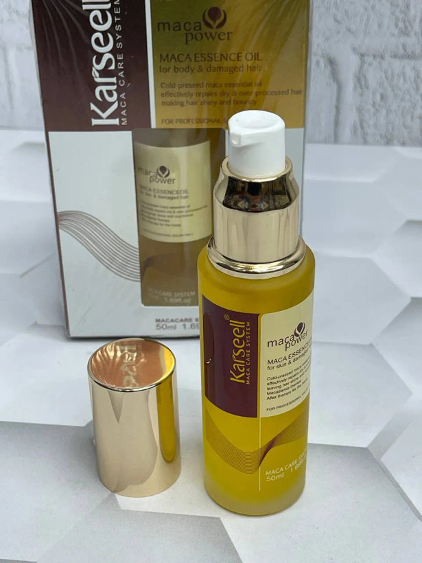 روغن آرگان مو کارسل مدل Maca Power حجم 50 میلی لیتر
