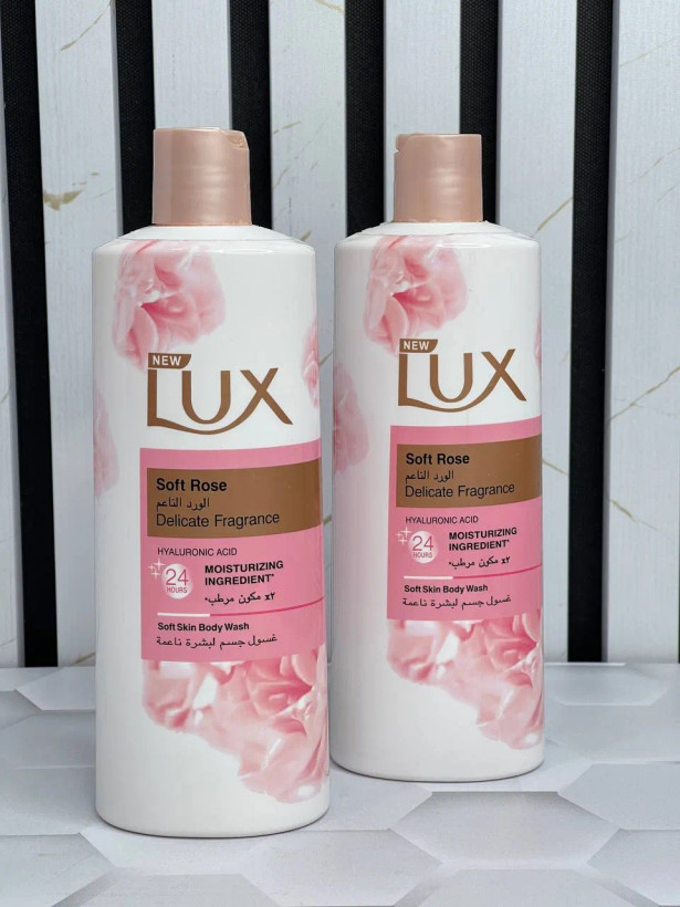 شامپو بدن کرمی لوکس رایحه گل رز Soft Rose