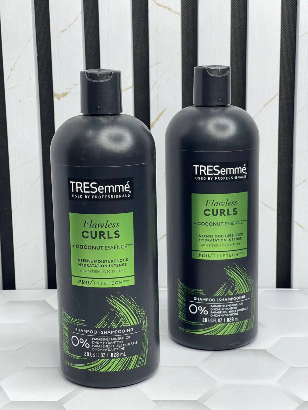 شامپو نارگیل موهای فر ترزمه TRESemme Flawless Curls Hair 828ml