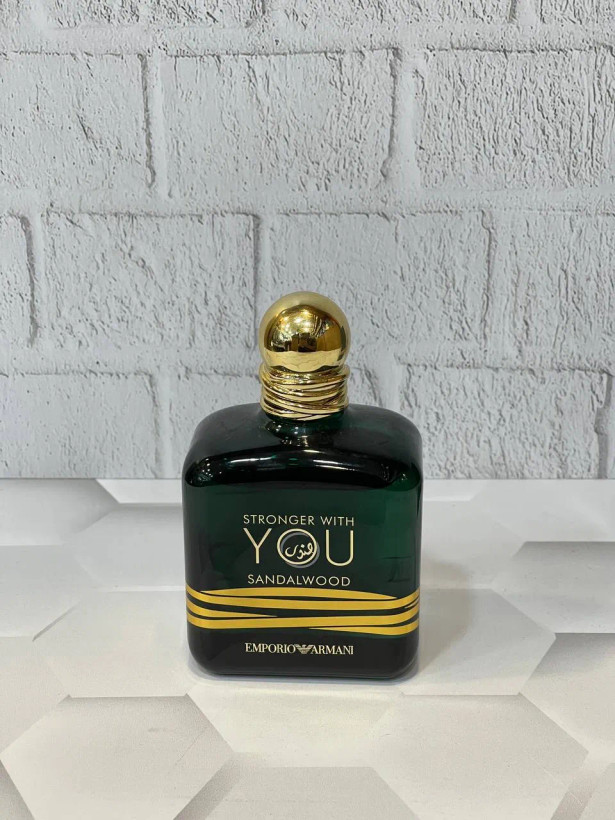 ادکلن جیورجیو آرمانی استرانگر ویت یو صندل وود GIORGIO ARMANI - Stronger With You Sandalwood