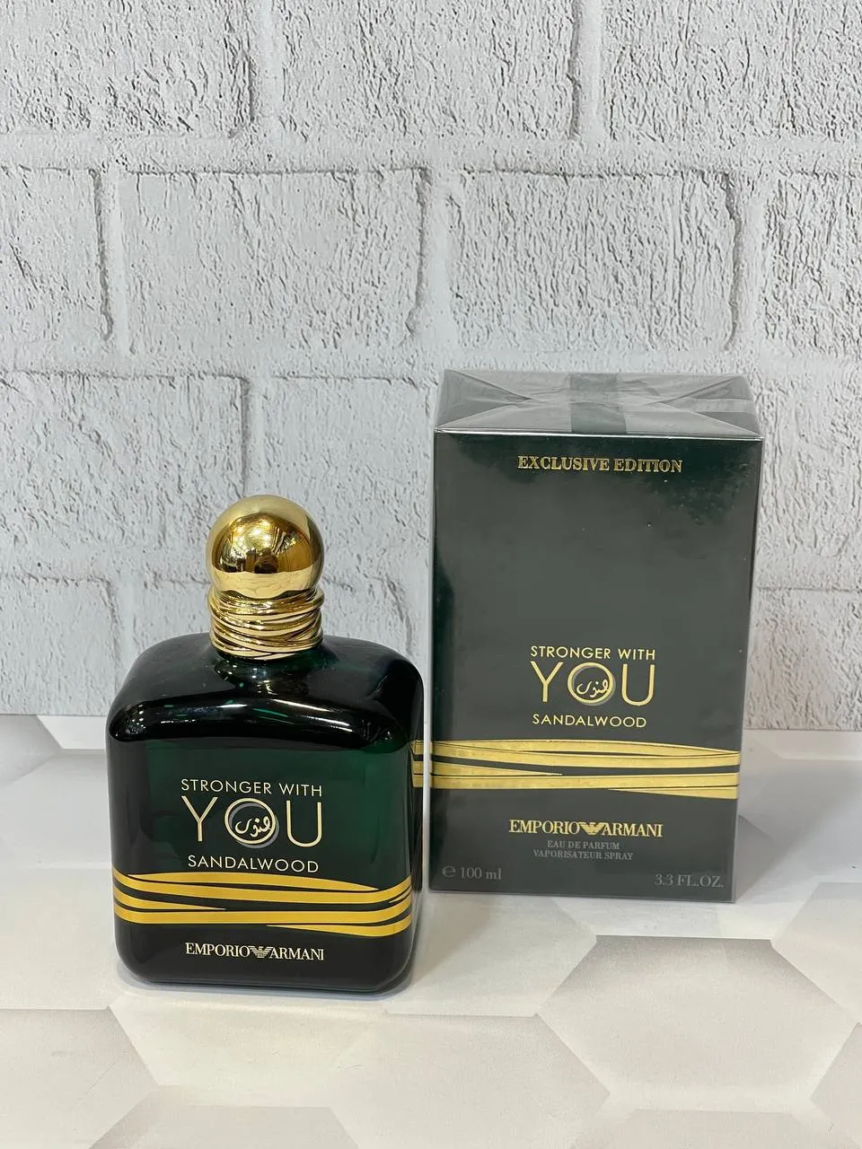 ادکلن جیورجیو آرمانی استرانگر ویت یو صندل وود GIORGIO ARMANI - Stronger With You Sandalwood